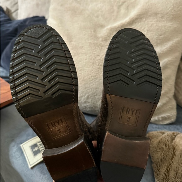 Frye Veronica Slouch - Stivali Donna In Pelle, Tomaia Morbida, Colore Marrone, Suola In Gomma - 2